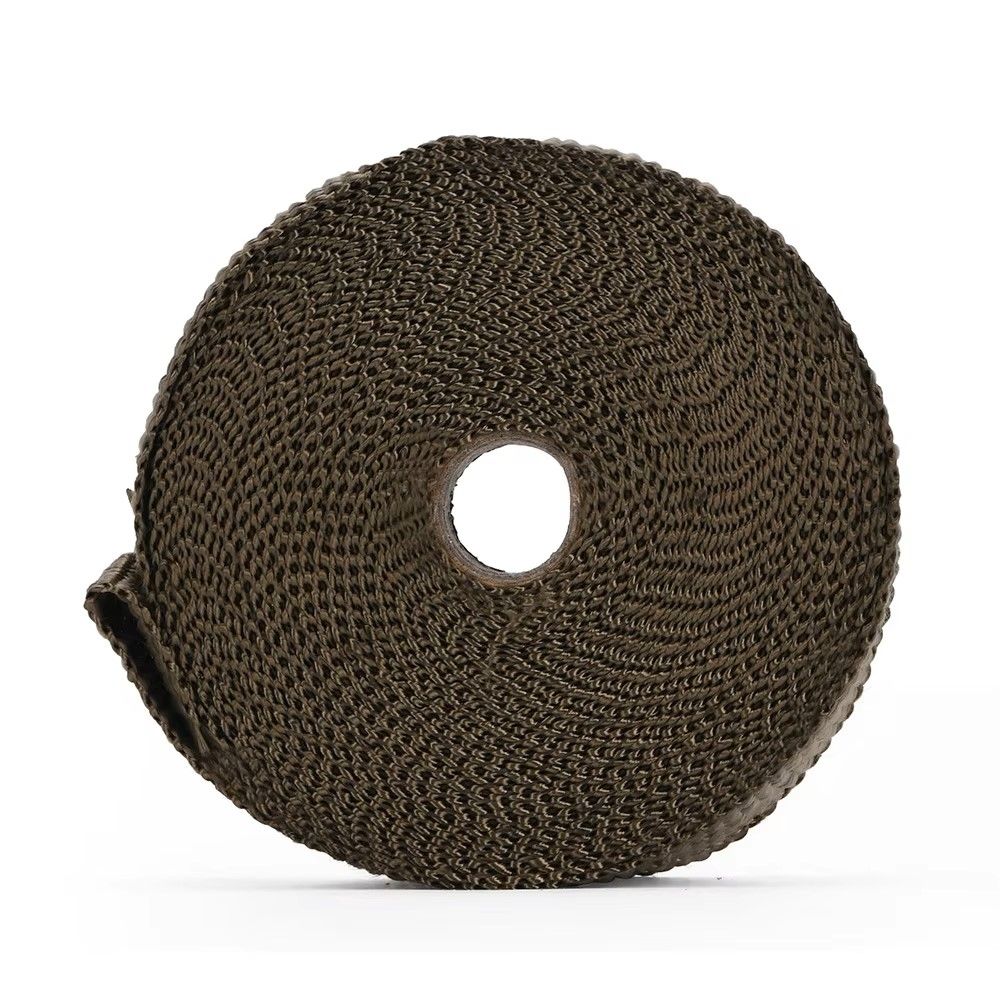 Car Motorcycle Exhaust Thermal Exhaust Tape Exhaust Heat Tape Wrap Pipe Wrap Shields Manifold Header Insulation Car Accessories
