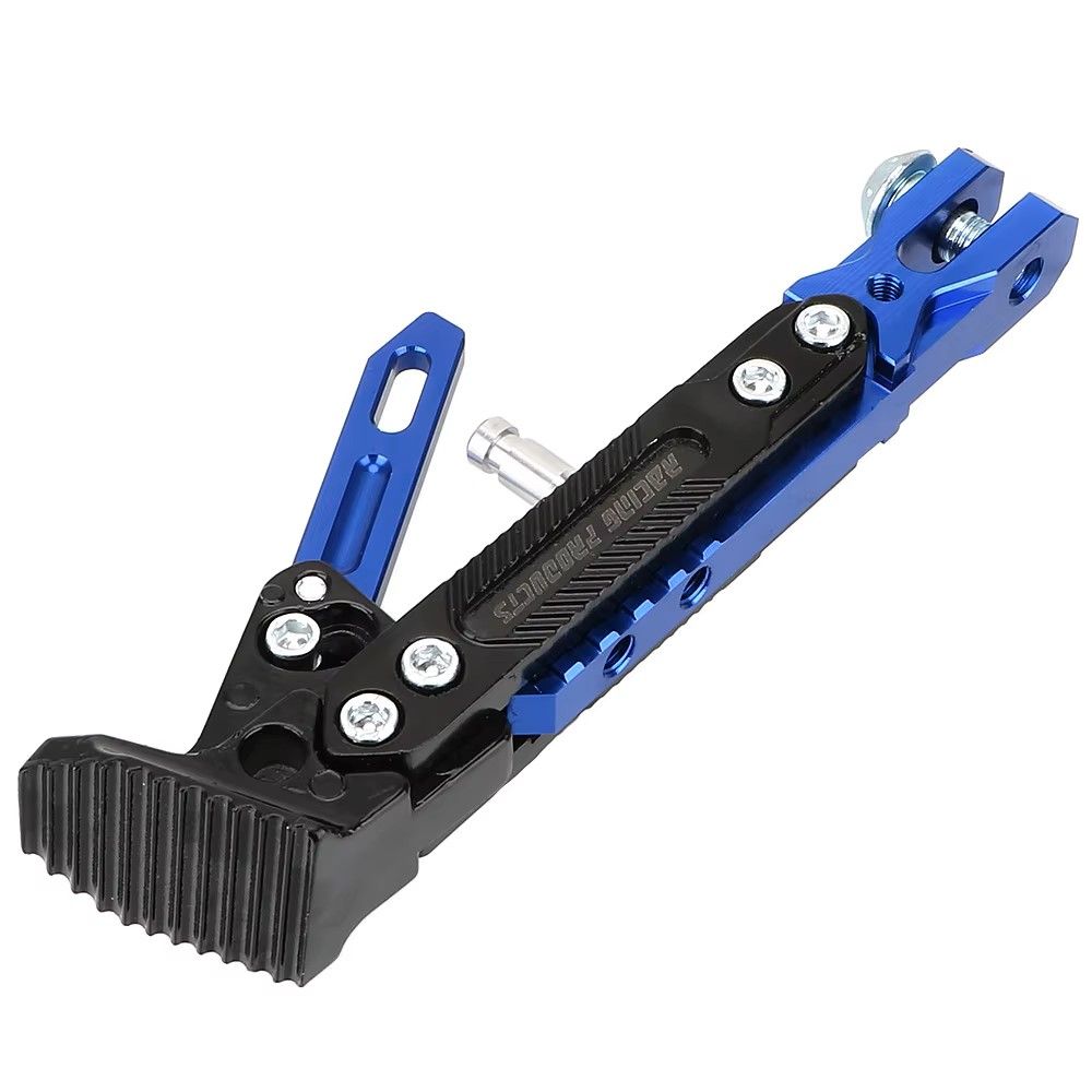 Adjustable Universal CNC Metal Motorcycle Foot Bracket Side Stand Support Durable Corrosion Resistant Parking sidestand
