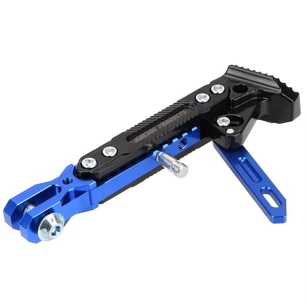 Adjustable Universal CNC Metal Motorcycle Foot Bracket Side Stand Support Durable Corrosion Resistant Parking sidestand