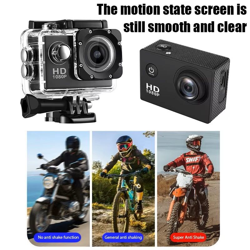Ultra HD 4K Action Camera 1080P/30FPS 2.0 inch Screen WiFi Remote Control Mini Cameras Waterproof DV Helmet Go Sport Camera Pro