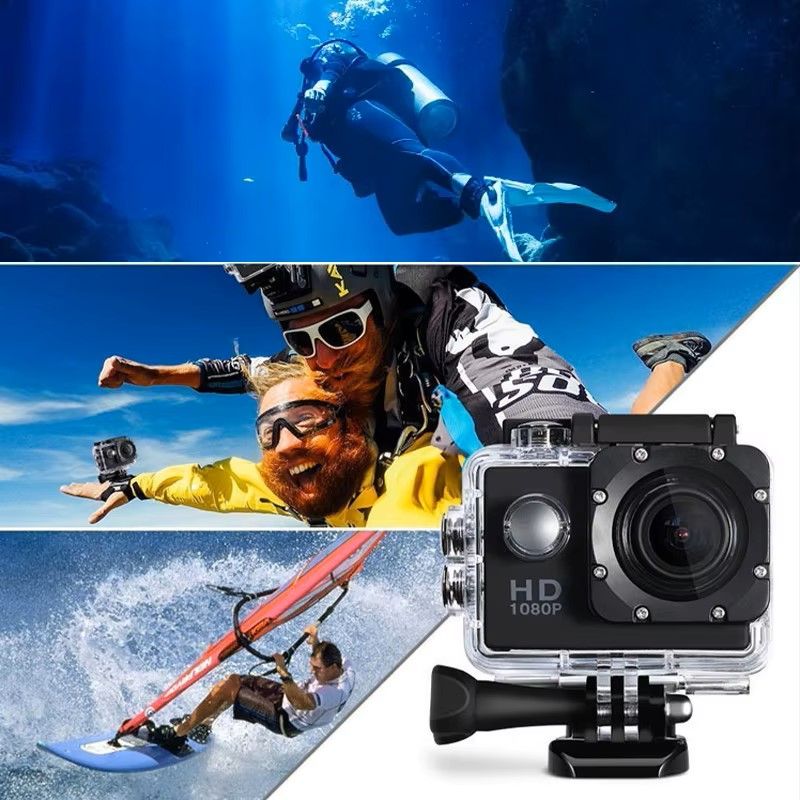 Ultra HD 4K Action Camera 1080P/30FPS 2.0 inch Screen WiFi Remote Control Mini Cameras Waterproof DV Helmet Go Sport Camera Pro