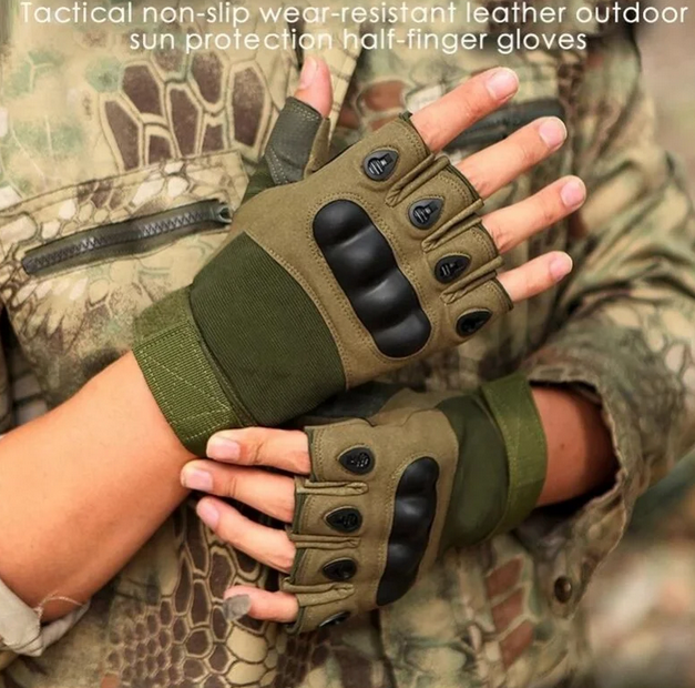 Half Finger Cycling Gloves for man Outdoor Men Gloves Women Sports Shooting Hunting Motorcycle Bike Glove Accessories