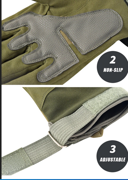 Full Fingers Tactical Gloves Men Protective Shell Mittens Antiskid Workout Fitness Gloves For Men Women