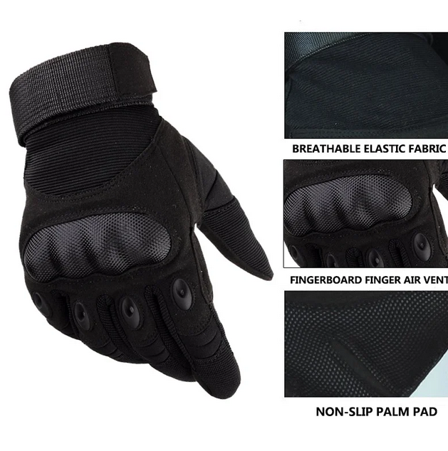 Full Fingers Tactical Gloves Men Protective Shell Mittens Antiskid Workout Fitness Gloves For Men Women