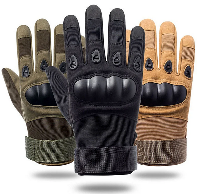 Full Fingers Tactical Gloves Men Protective Shell Mittens Antiskid Workout Fitness Gloves For Men Women