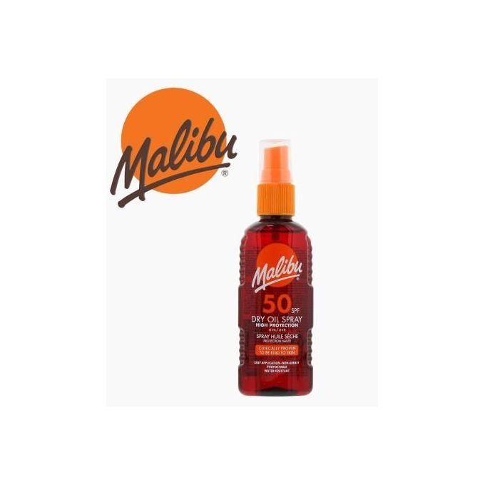 Malibu High UV protection Sunscreen, Water resistant-SPF5O lotion spray for Oily skin