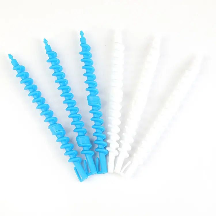 10 Pieces Spiral Hair Perm Rod Plastic Long Barber Hairdressing Styling Curling Perm Rod Rollers Salon Tools
