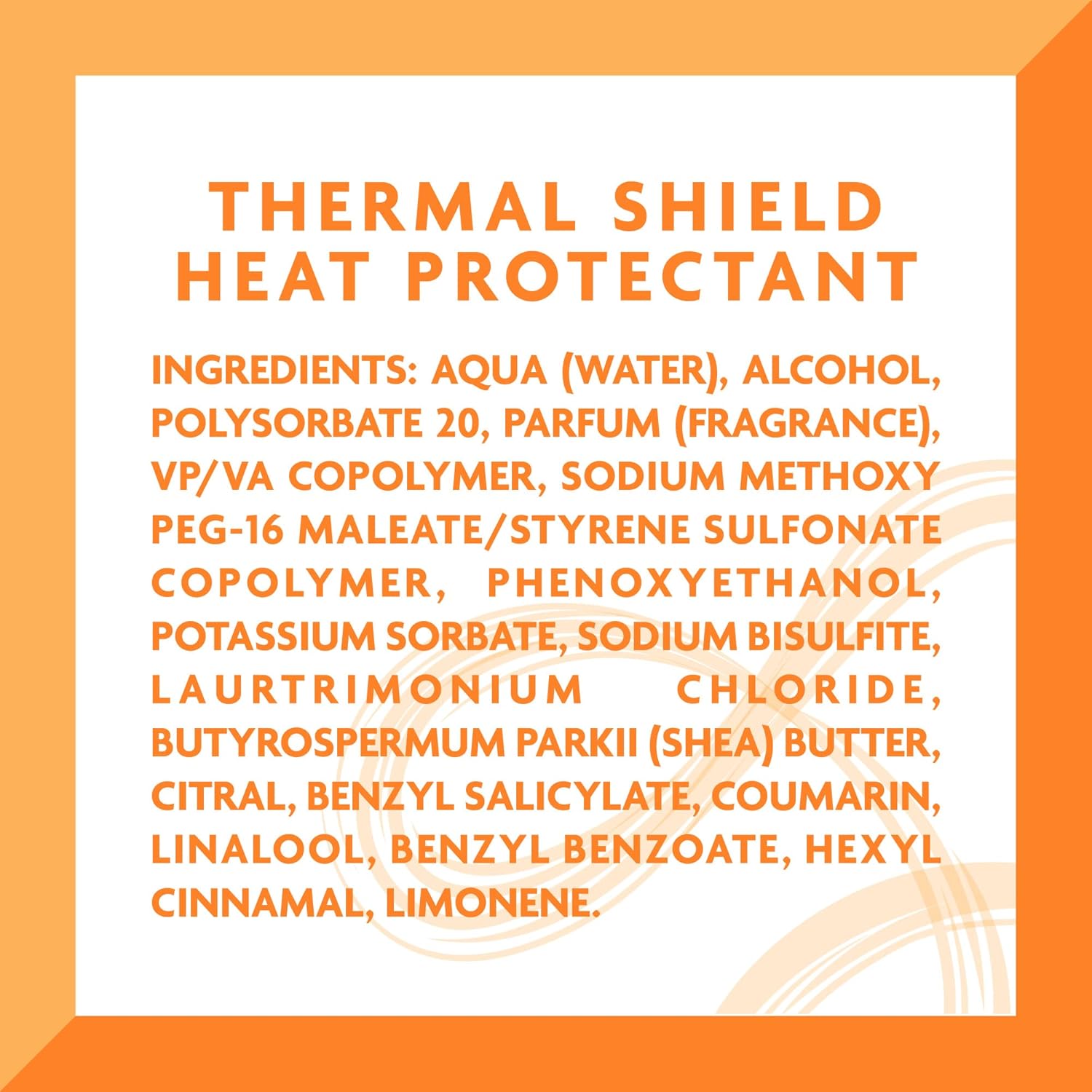 Cantu Thermal Shield Heat Protectant with Shea

Cantu Thermal Shield Heat Protectant with Shea Butter moisture barrier helps protect hair from damage caused by heated styling tools up to 425°F / 220°C