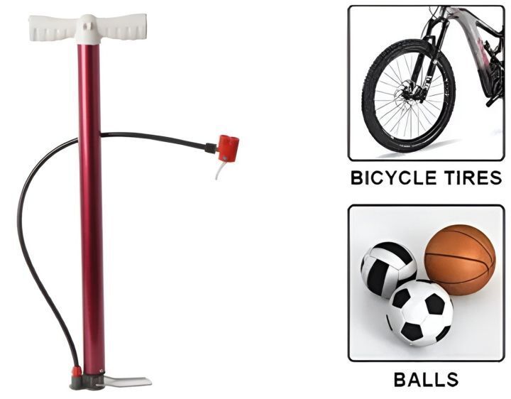Bicycle Pump, durable Cycling Hand pomp, a High Pressure Bicycle Pumps /Air Ball Pump For Football Basketball Bike