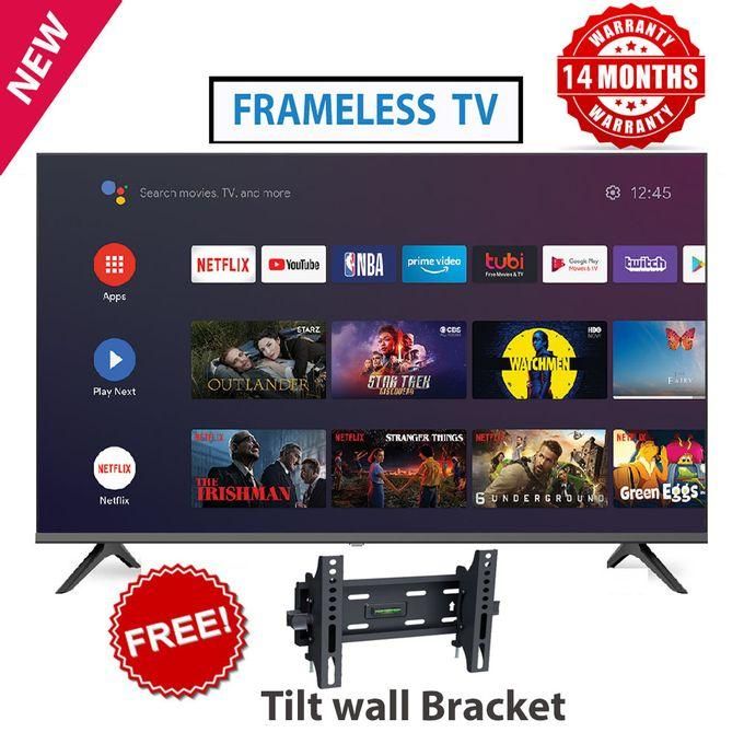 MG 32"Inch Frameless SmartLED/Digital Android TV NetflixYoutube+FREE Tilt able Bracket