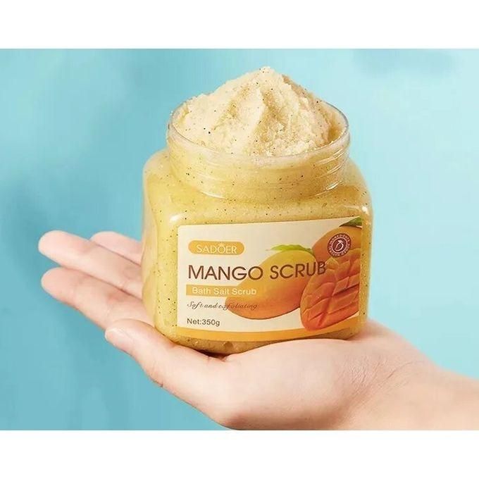 SADOER Soft & Exfoliating Mango Scented Bath Salt Scrub