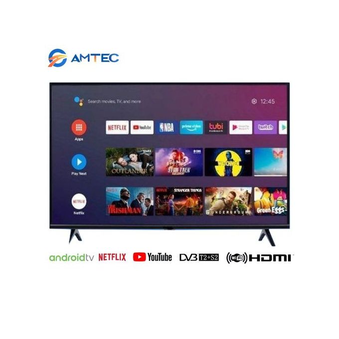 Amtec 32” Inch Bluetooth Smart TV 1GB DDR,8GB RAM,4-CORE+ 4 FREE gifts