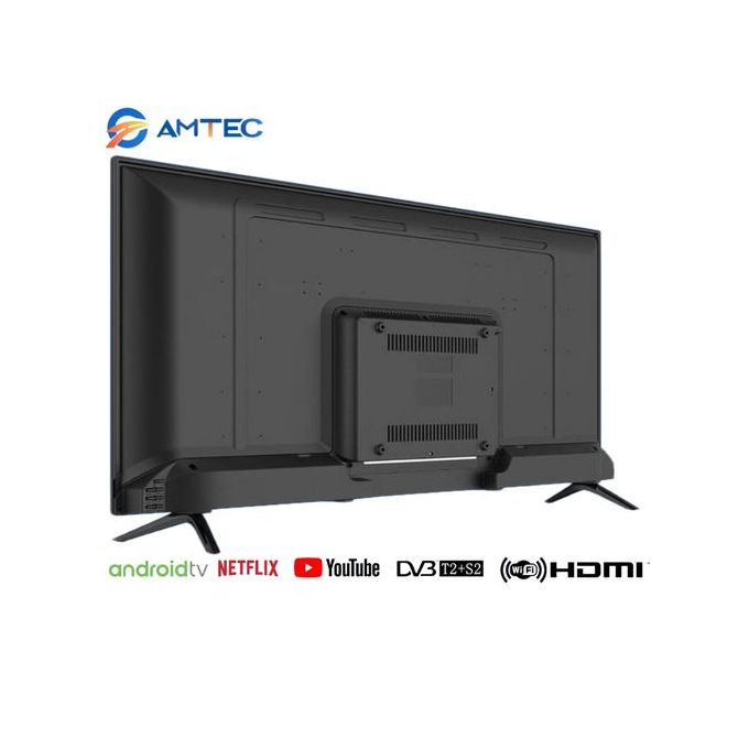 Amtec 32” Inch Bluetooth Smart TV 1GB DDR,8GB RAM,4-CORE+ 4 FREE gifts