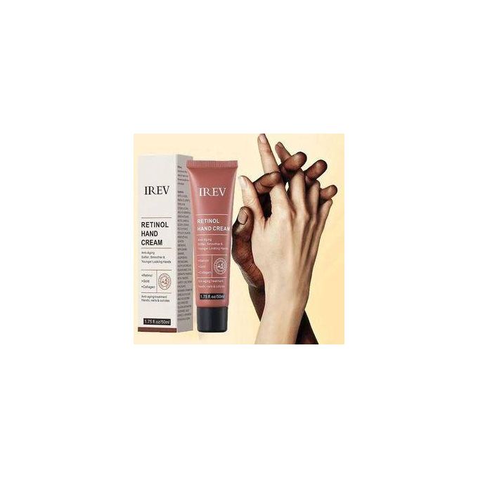 IREV Retinol Hand Cream : Exfoliates To Reduce Fine Lines, Uneven Tone & Texture