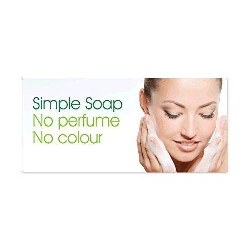 Simple Pure Soap Bar 125g x Pack of 2