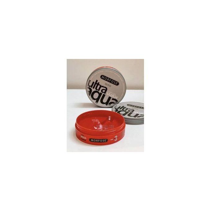 Morfose Ultra Aqua Wax/ Locks & Twists Braids Wave Hair Wax with Strong Flexible 4 Hold, All Day Long, Hair Wax for Women and Men, Edge Wax, Gel Wax, Manage Flyaways, and Curls, Mango Scent