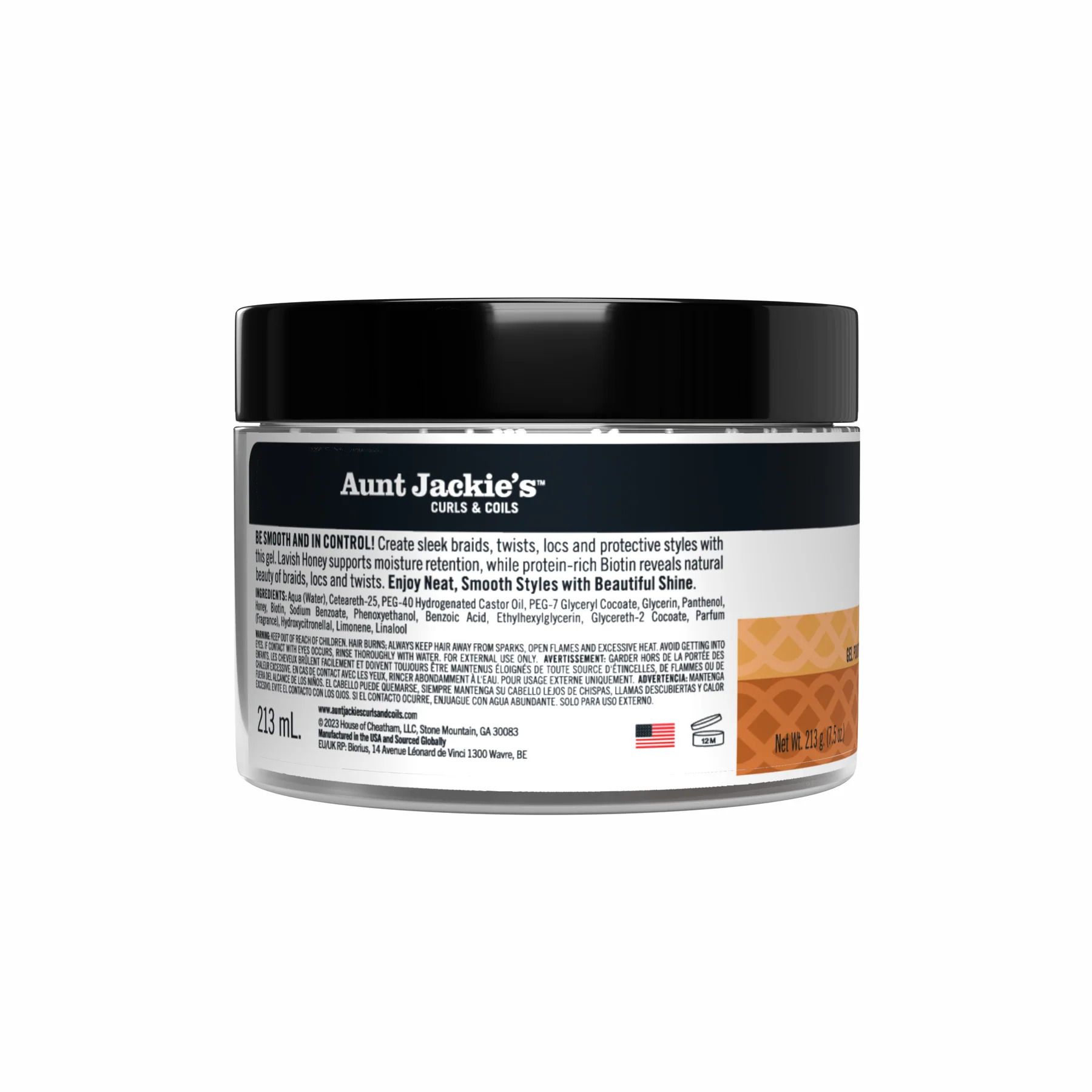 Aunt Jackie'S Hold Tight! Braid & Twist Gel with Extra Firm Hold