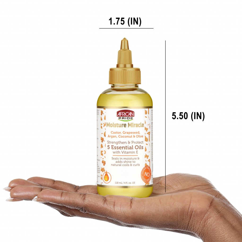 AFRICAN PRIDE Moisture Miracle 5 Essential Oils With Vitamin E