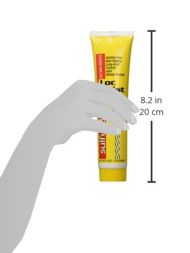 Sulfur8 Loc Twist & Braid Gel 6 oz – Moisturizing Styling Gel for Locs Braids & Twists, Helps Control Frizz, Smooth Hair & Support Neat Protective Styles, No Active Sulfur