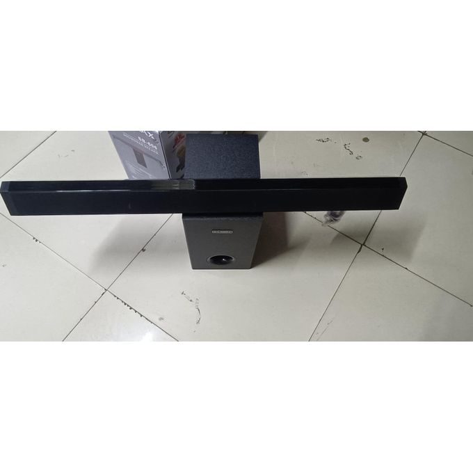 Solarmax SB-606 3.1 -Soundbar Multimedia Speaker System with Wired Subwoofer – 12000W PMPO/Bluetooth Home Theatre