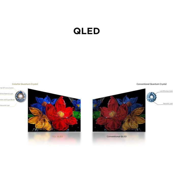 TCL 32 Inch, Smart TV QLED HDR 10 Google TV, Game Mode- Enjoy ultra realistic, enhanced sound with Dolby Audio. Designed to put you in the middle of every scene – with crystal crisper dialogue