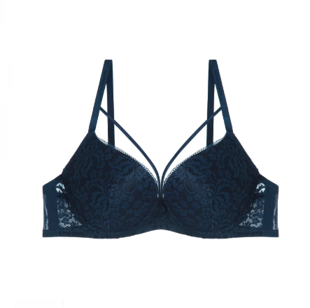 Fncy push up bra with undewire, CUP C