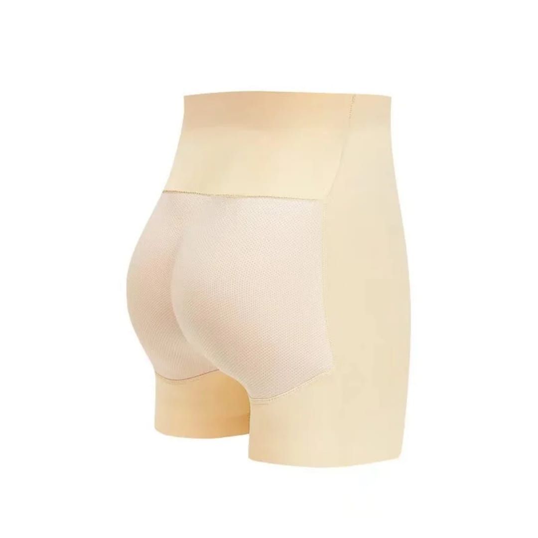 High-Waist Padded Butt Lifter Shapewear for Women – Seamless Hip Enhancer Shorts with Fake Butt Padding – Ultra-Thin Breathable Booty Shaper Underwear (Sizes S-4XL, Color: Black)