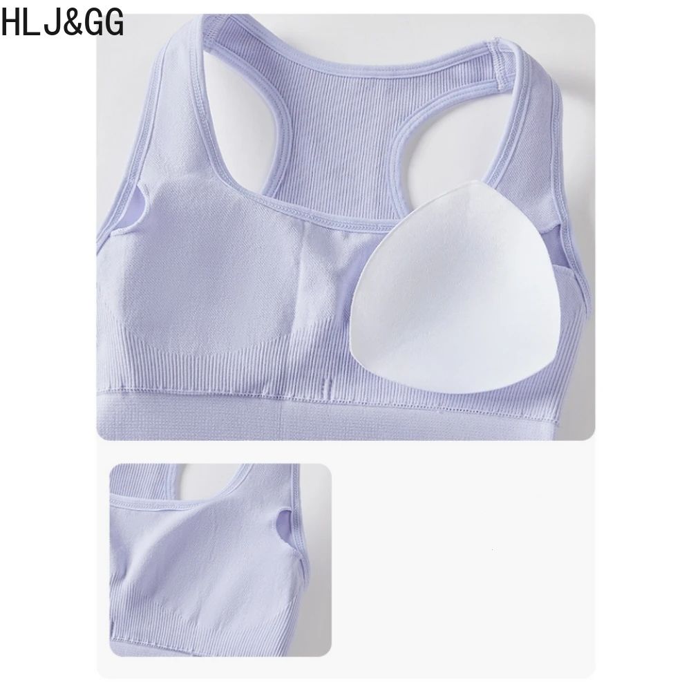 Women’s Yoga Fitness Set with Exposed Backstrap – High-Stretch Workout Top with Chest Pad and Tight Body Design – Stylish Sportswear for Training, Yoga, or Casual Wear – Comfortable, Breathable Fabric