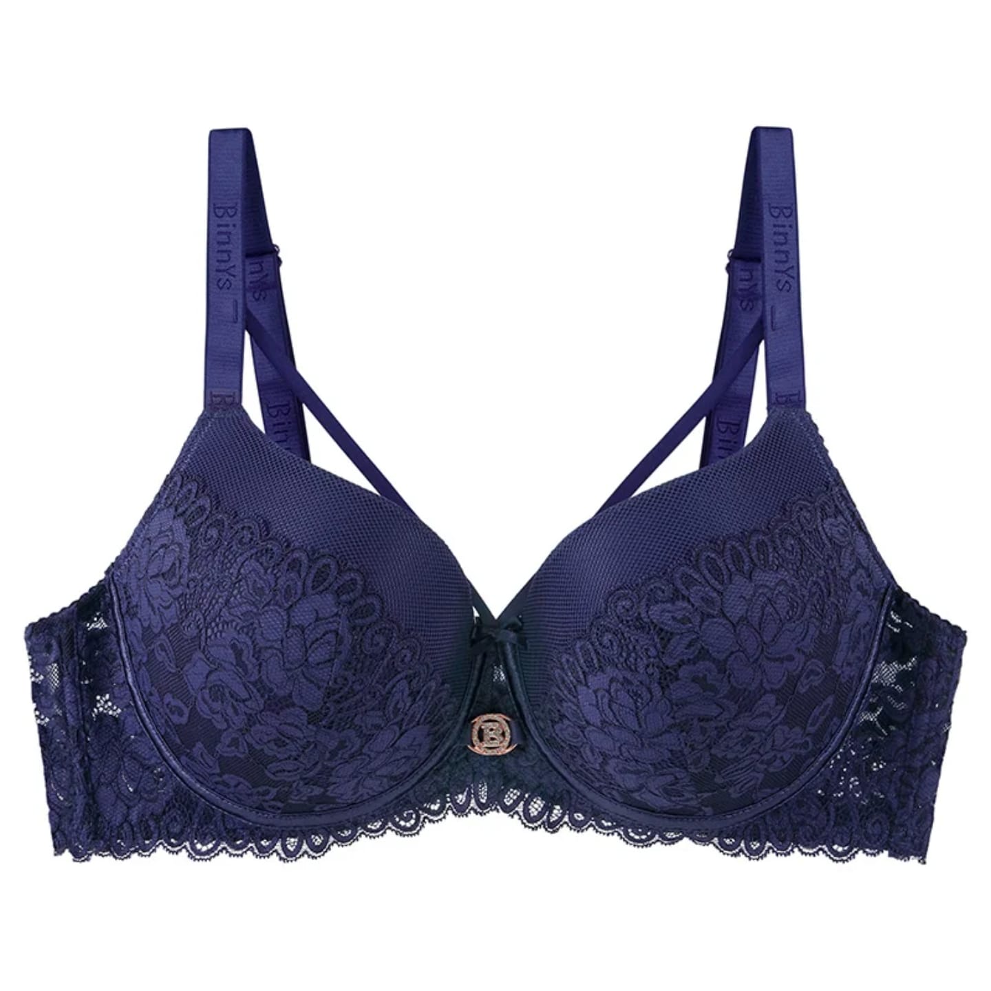 Padded bra push up bra with underwire, D