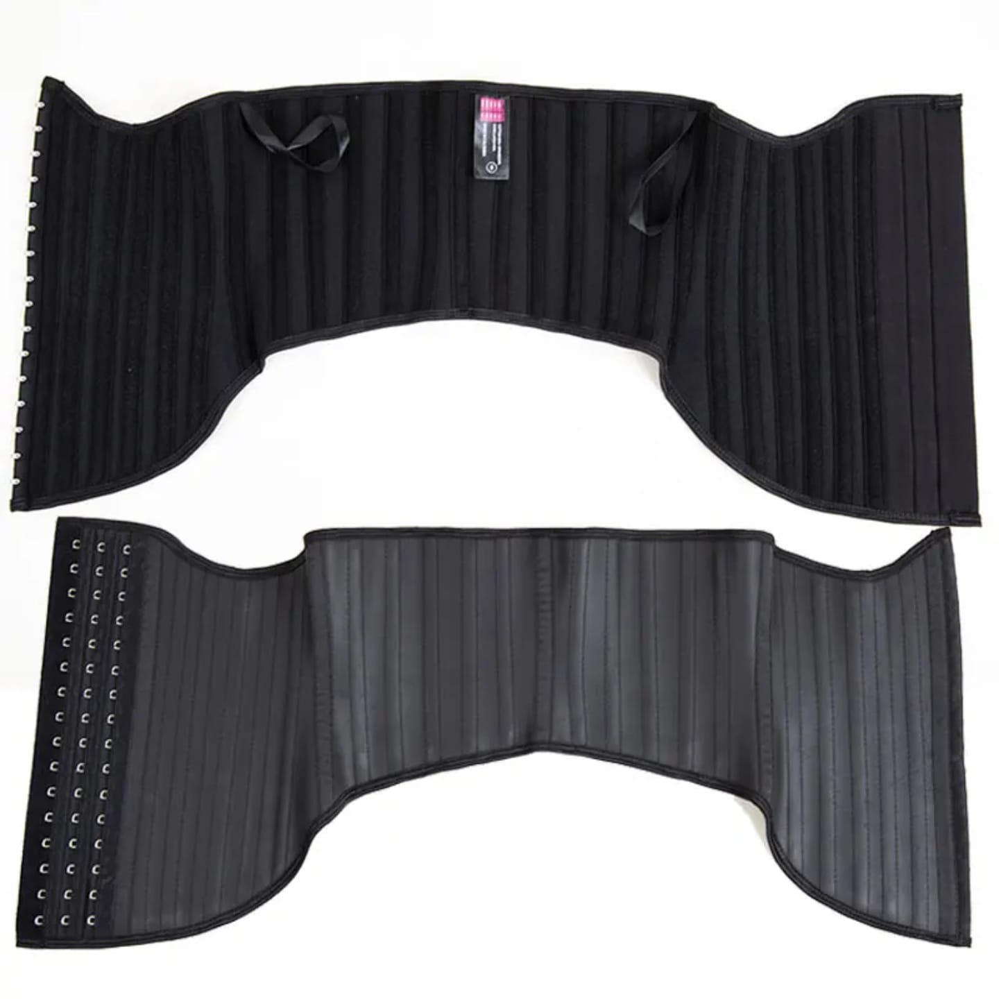 Pure Latex 29 Steel Bone Waist Trainer Belt – Short Back Torso, High Compression, Hook Closure – Sculpting Support for Waist & Core (Black, S–3XL)