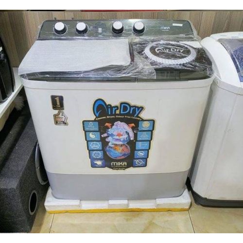 CLEARANCE OFFER Mika Twin tub semi automatic 10kg wash and spin washing machine (