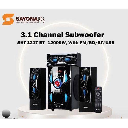 CLEARANCE OFFER Sayona SHT-1117BT HOME THEATRE SYSTEM 3.1Ch Remote LED Display