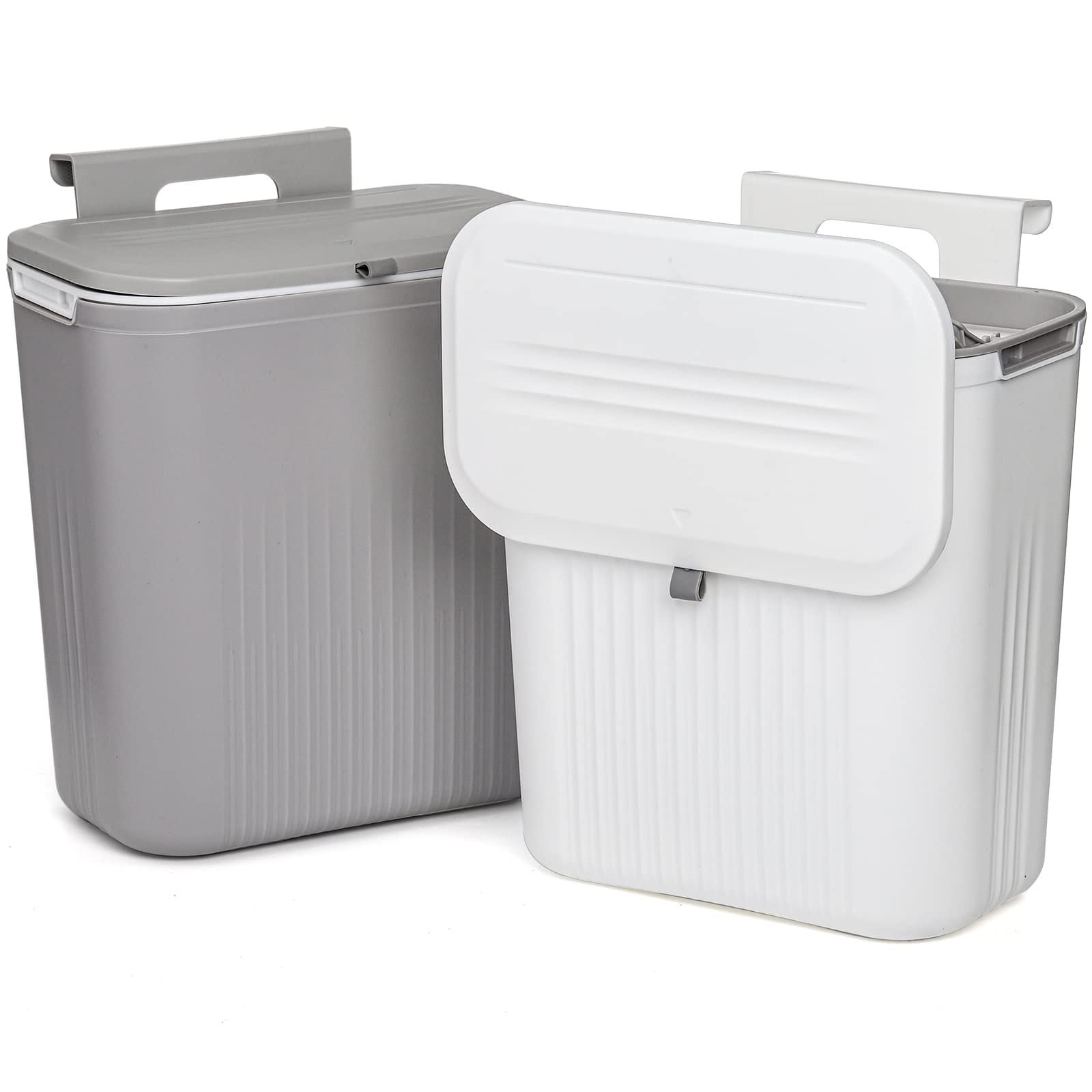 Kitchen dustbin 1pc No need of touching the bin as it is equipped with foot push. Ideal for Office, Kitchen, Bedroom or Living. Modern Design. Enhances the appearance of your room & allows you to keep