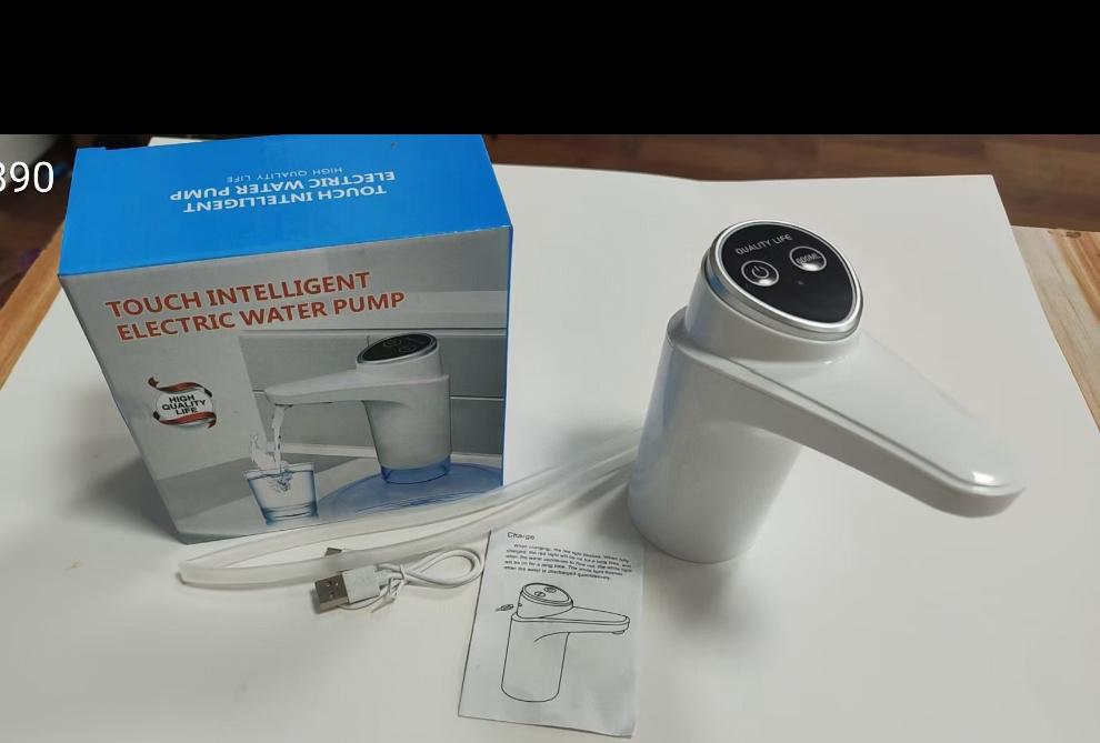 Rechargeable Automatic water pumpCrafted from high-density ABS plastic and food-grade silicone tube, our gallon water pump is BPA-free, non-toxic, and odorless, ensuring safe and hygienic water dispen