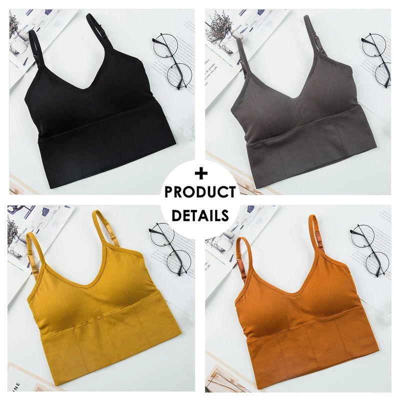Womens Beauty Back Bralette Seamless Sports Bra Womens Underwear  Lingerie Push Up Bras Sports Bra