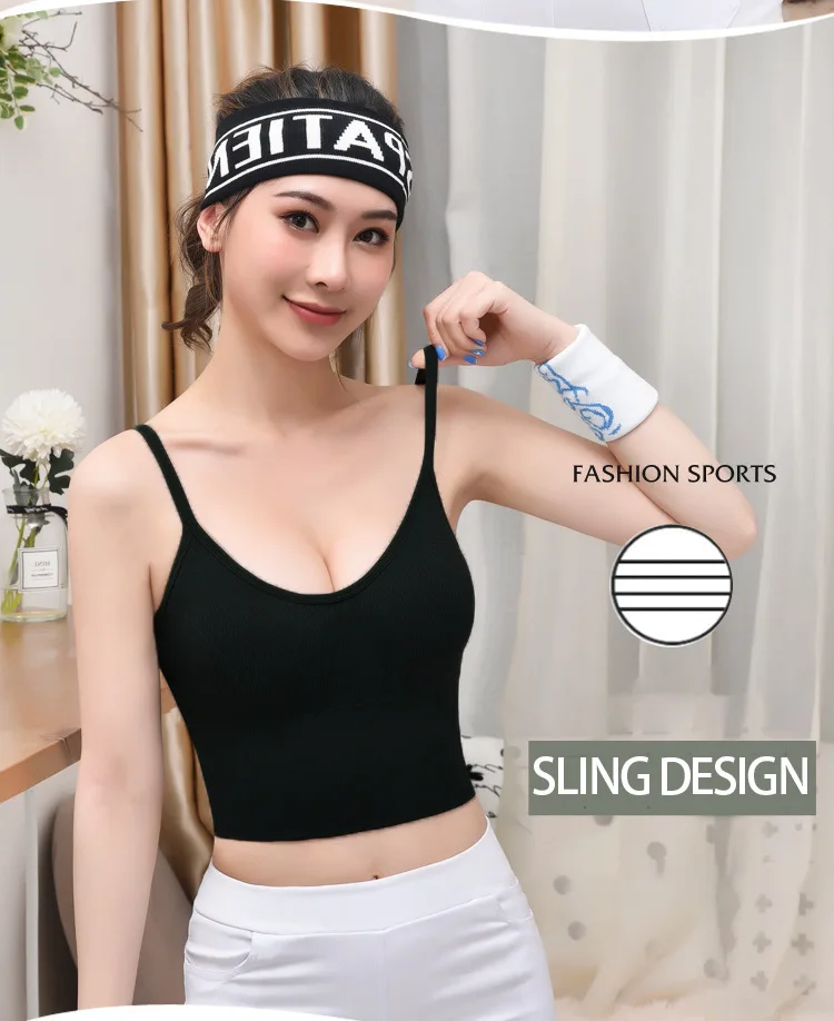 Womens Beauty Back Bralette Seamless Sports Bra Womens Underwear  Lingerie Push Up Bras Sports Bra