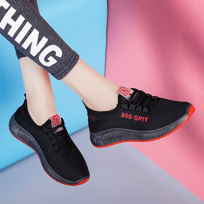 Ladies Breathable Sports Shoes Breathable And Non Slip Shoes