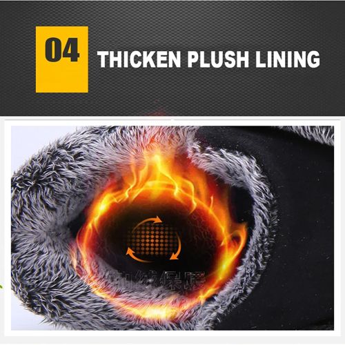 2025 High quality Men*women Waterproof Hiking Shoes with Fur Warm Snow Boots Outdoor Trekking Walking Shoes Sneakers Boots