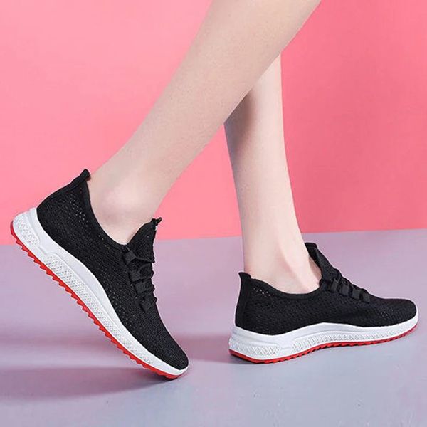 New women's casual sports shoes, fashionable shoes, versatile white shoes, fashionable lightweight shoes, street running adult
