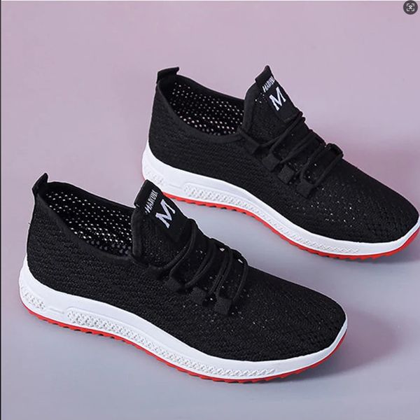 New women's casual sports shoes, fashionable shoes, versatile white shoes, fashionable lightweight shoes, street running adult