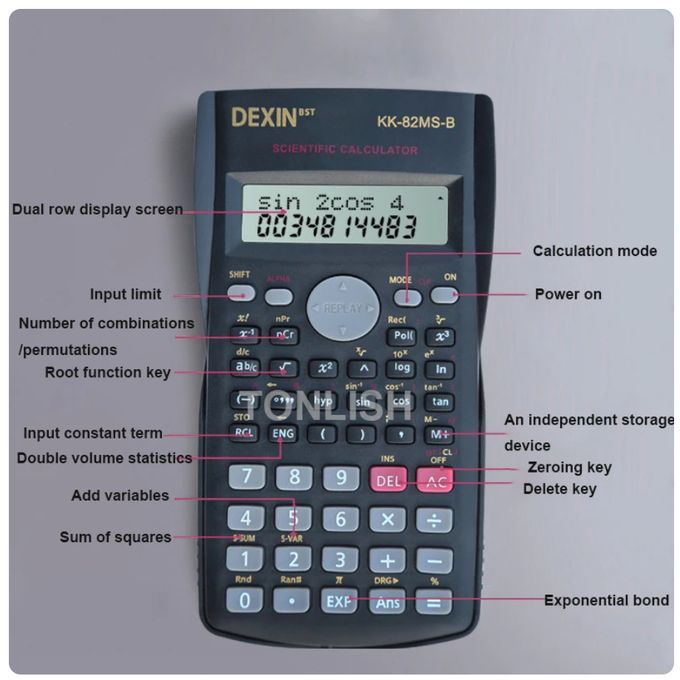 2026 New Scientific Calculator School Office Stationeries Multifunction Stationery Scientific Tool Calculators