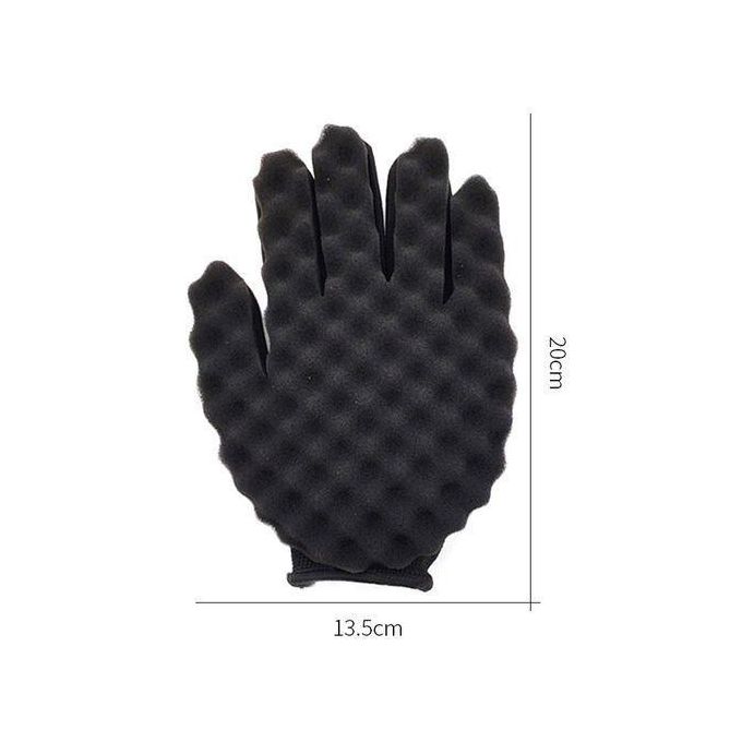 General Afro Hair Pick Dreadlocks Hair Curl Steel Pin Comb Set - Black