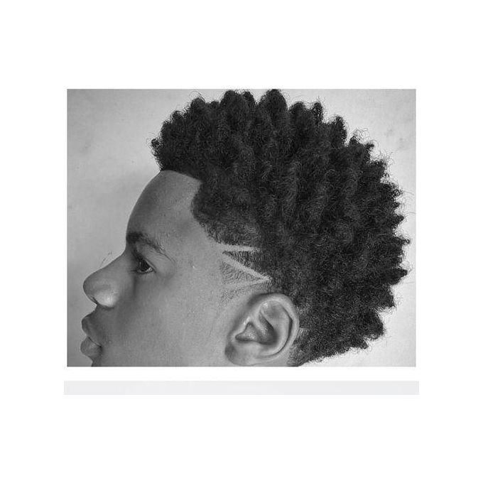 General Afro Hair Pick Dreadlocks Hair Curl Steel Pin Comb Set - Black
