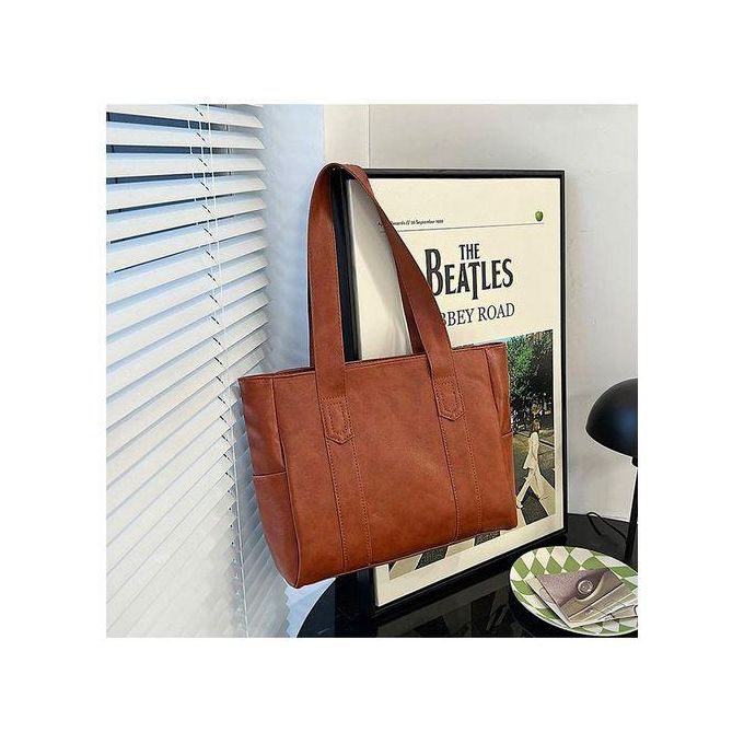 2025 New Multi-Pocket Shoulder Bags PU Leather Ladies Bags Purses Handbags Women Sling Bags Office Messenger Bags Gift Sales