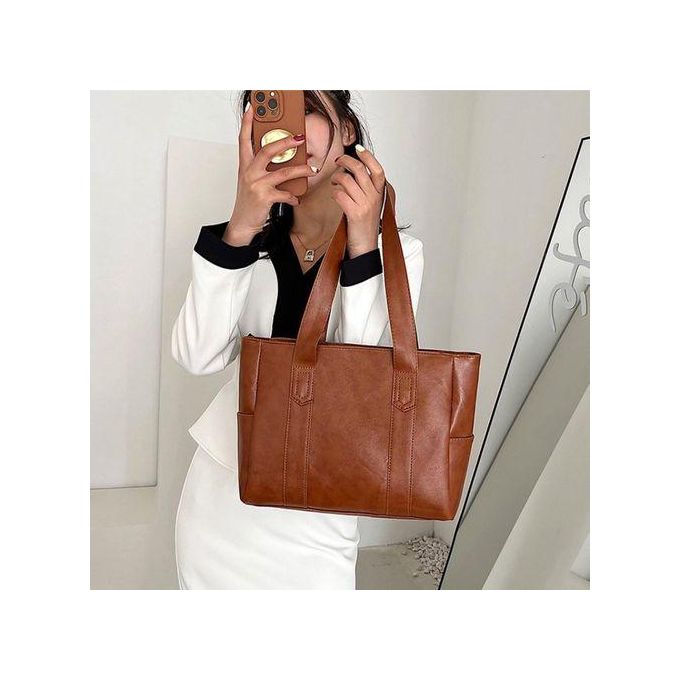 2025 New Multi-Pocket Shoulder Bags PU Leather Ladies Bags Purses Handbags Women Sling Bags Office Messenger Bags Gift Sales