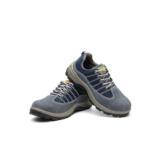 2026 Men Safety Shoes Anti-Smashing Steel Toe Cap Puncture Work Sneaker-Grey