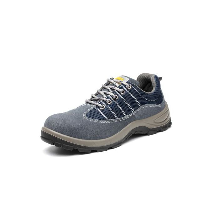 2026 Men Safety Shoes Anti-Smashing Steel Toe Cap Puncture Work Sneaker-Grey