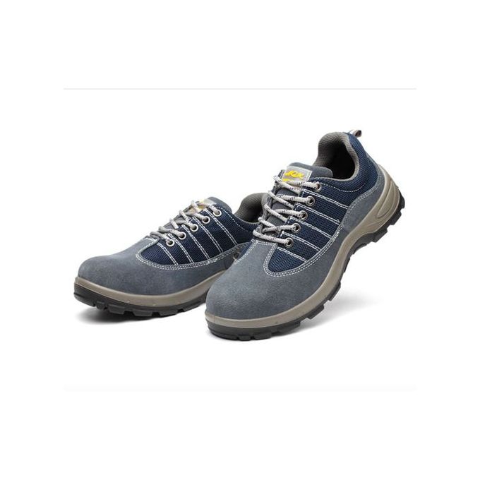 2026 Men Safety Shoes Anti-Smashing Steel Toe Cap Puncture Work Sneaker-Grey