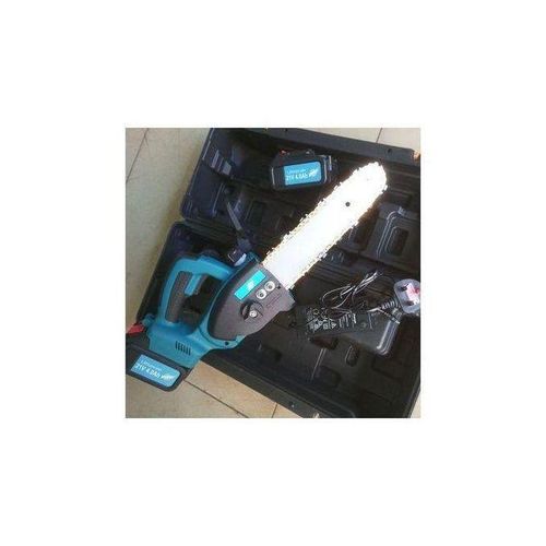 12 Inch Best Powerful Electric CORDLESS CHAINSAW With 2 Batteries