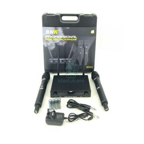 Bnk, BK902 UHF Dual 2 Channel Wireless Microphone System.